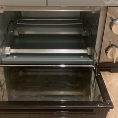 オーブントースター ミラー 4枚焼き POT-413-B ブラックの画像