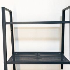 IKEA シェルフユニット LERBERG ダークグレー オープン棚レールベリ Jon Karlsson イケア収納棚・オープンシェルフの画像