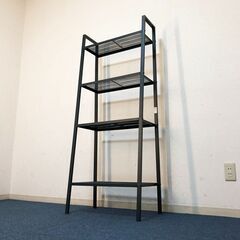 IKEA シェルフユニット LERBERG ダークグレー オープン棚レールベリ Jon Karlsson イケア収納棚・オープンシェルフの画像