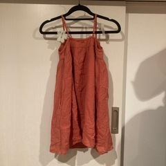 オレンジ ワンピースの画像