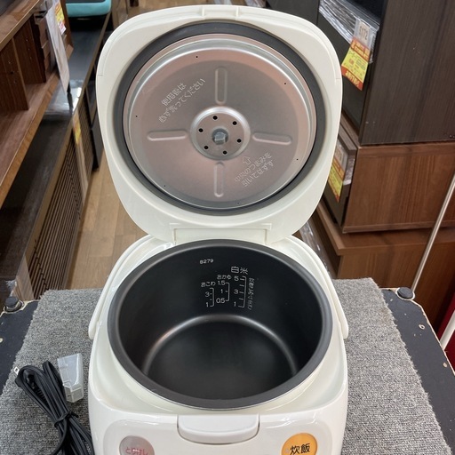 R736 ☀️ ZOJIRUSHI 炊飯ジャー 5.5合炊き 12年製 NS-WF10 ⭐ 動作確認済 ⭐ クリーニング済