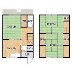 平野区 民泊可✨こちらの物件初期費用無料です✨3DK 極安戸建✨...