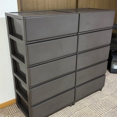 衣装ケース　タンス　2個セットの画像