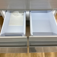 【安心半年保証付き】SHARP 5ドア冷蔵庫　SJ-W412F-S 2020年製の画像