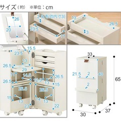 ニトリ　コンパクトドレッサー
の画像