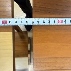 天然木ウッドラックの画像