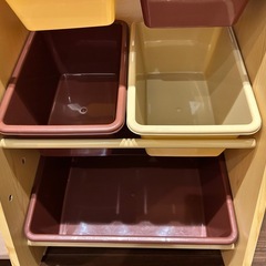 絵本　本棚　おもちゃ収納ラックの画像