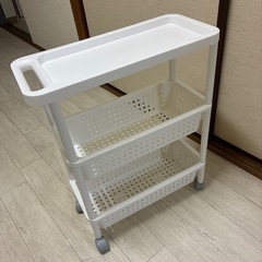 ※明日まで※新品未使用。隙間収納三段ラックの画像