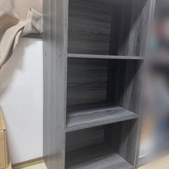 【美品】カラーボックス・グレーの画像