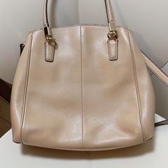 【値下げCOACH】 2wayバッグ ベージュの画像