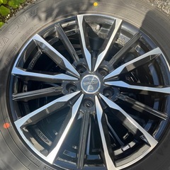 ✨溝多め✨2023年製 スタッドレス225/65R17 ENKEIホイール付き
の画像