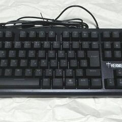 新品■銀軸ゲーミング メカニカルキーボード　日本語印字　LED発光の画像