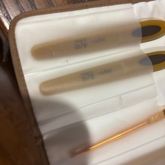 かぎ針　編み物の画像