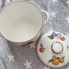 富士ホーロー エジリー　フルータス 両手鍋 20cmの画像