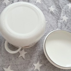 富士ホーロー エジリー　フルータス 両手鍋 20cmの画像