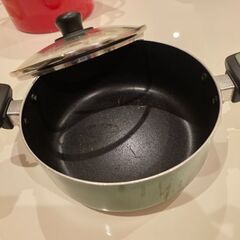 緑両手なべの画像