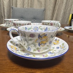 MINTON ティーカップ　コーヒーカップ　セット　2種類の画像