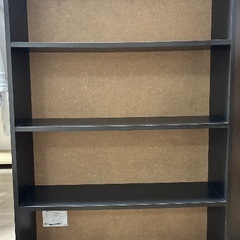 山善 本棚(4段／ダークブラウン)の画像