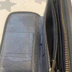 coachダブルファスナー財布の画像