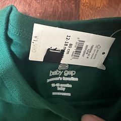 未使用品　ギャップキッズTシャツ　80さいず80サイズの画像