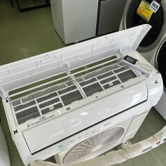 【リサイクルショップ ピカソ 小松原】❄️✨アイリスオーヤマ 冷房2.2kW（6〜9畳用） ルームエアコン【IHF-2208G／2024年製】✨❄️★3717★の画像