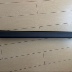 ブラック サウンドバー リモコン付きの画像