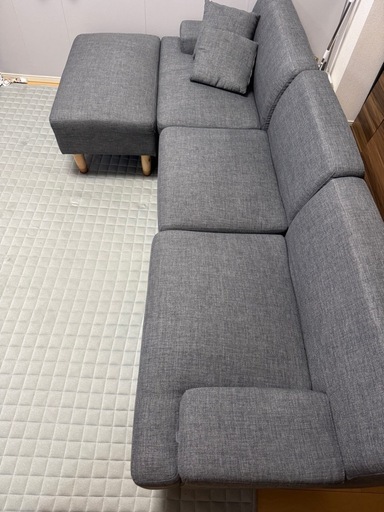 【取引終了】★10月限定出品★VENTOTA ソファー 3人掛け カウチソファー 3人掛けソファー カウチソファ L字 ソファー