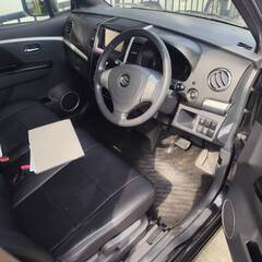 ワゴンR MH23S 黒 6.5万km 車検R9/10まで ナビ/スマートキー/両側パワスラの画像