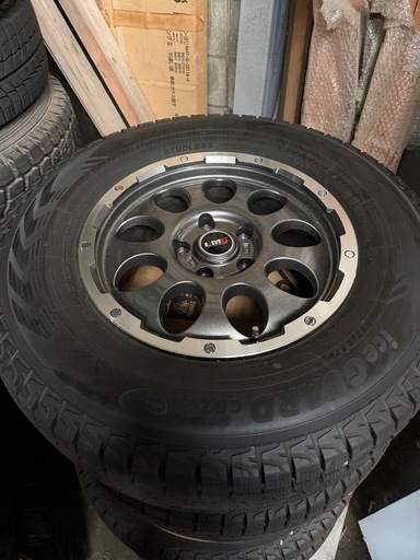 JEEP ラングラーJL着用スタッドレス×4本