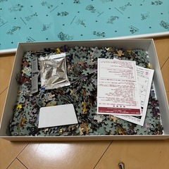 ジグソーパズルフレーム　パズルセットの画像