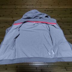 【まだ受付中・送付可能】中古 ADIDAS NEO アディダス ネオ ジップアップパーカ グレー レディース L 早い者勝ちです✨✨の画像