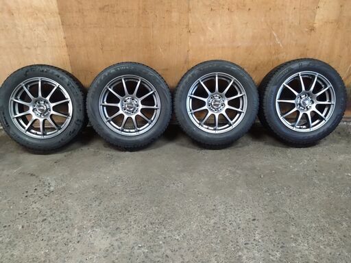 205/55/16スタッドレスタイヤホイール4本セット