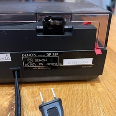 DENONレコードプレイヤーの画像
