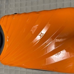 オレンジ　キャリーバック　一泊二日用の画像