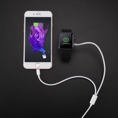 Apple Watch &iPhone 充電ケーブルの画像