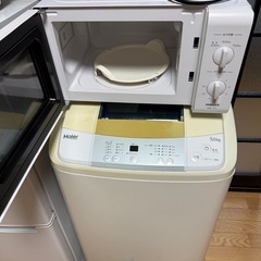家電4点セット（冷蔵庫・洗濯機・電子レンジ・炊飯器）
の画像