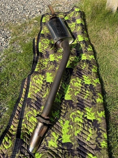 jeep CJ7 マフラー