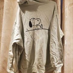 UNIQLO PEANUTS スヌーピー パーカー XXLの画像