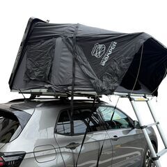 ◯【美品】iKaMPER アイキャンパー ルーフトップテント スカイキャンプ 3.0 ミニ  黒 ブラック Skycamp 3.0 Mini Black アウター小物入れ、スタッフサック付きの画像