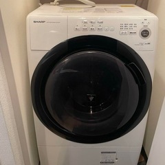 SHARP 2023年製　ドラム式洗濯乾燥機　ES-S7fF-WLの画像