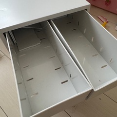 MUJI 無印良品　引き出し　２個セットの画像