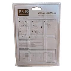 【新品未開封】ノートパソコン用 セキュリティワイヤーロック 盗難防止の画像