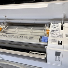 Daikin ダイキン 6畳 自動お掃除付き 冷暖房インバーターエアコン e angle select ATCシリーズ  ATC22ASE4-WS 2024年製 美品の画像