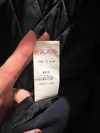 A.P.C.チェスターコート