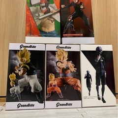 グランディスタフィギュア5個セットの画像