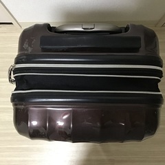 小型スーツケース茶色(機内持ち込み可) サイズ縦51横35奥行き25の画像