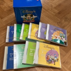ディズニーの英語教材セットの画像