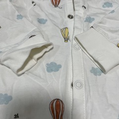 2枚セット【80】H&M ロンパース 長袖 ベビー服の画像