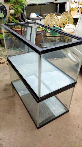 ◆【 限 定 品 】◆《 90センチ水槽 x 2台まとめて ( 引 取 限 定 ) 》◆K0929