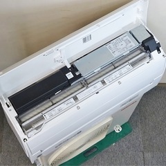 (38)TOSHIBA【RAS-K221DXY】東芝 大清快 UV除菌ユニット搭載 プラズマ空清 無風感空調 フィルター自動お掃除 無線LAN内蔵 ルームエアコン おもに6畳用 2023年製 中古品販売の画像